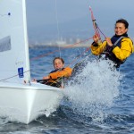 Claudia Soricelli e Camilla Marino in regata